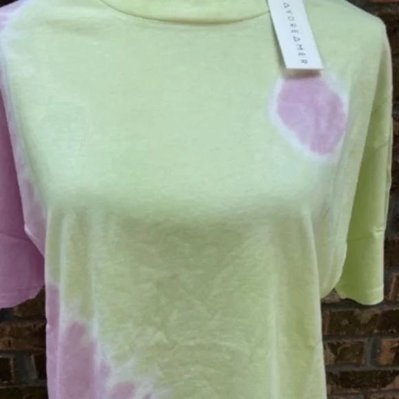 DAYDREAMER LA lotus YIN YANG WEEKEND Womens TEE Shirt Size Large NEW 90s 00s. - Picture 4 of 6